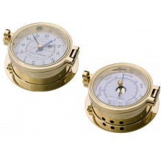 Brass Baro. + Tide & Time Clock 140mm
